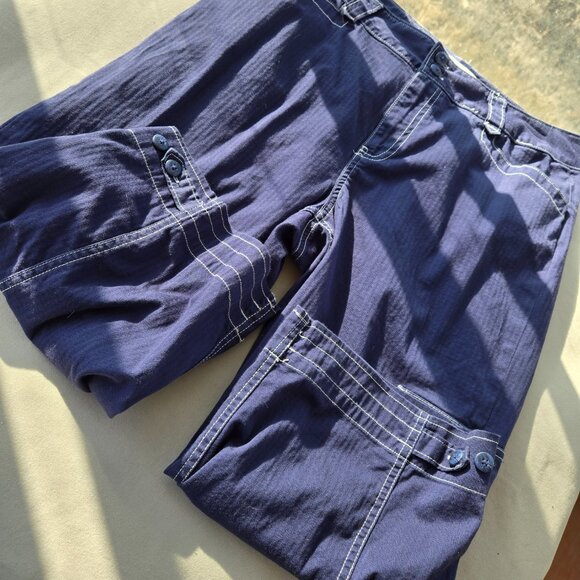 Coldwater creek cargo Capri pants Size 10 - Picture 5 of 7